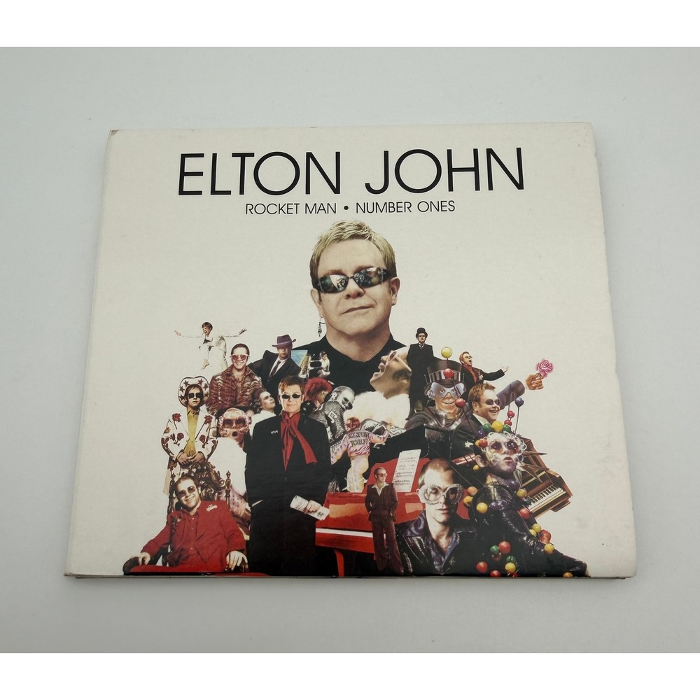 Elton John Rocket Man Number Ones CD Greatest Hits 2007 Compilation B0008661-02